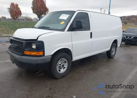 2016 GMC Savana 3500 Work Van z USA, uszkodzony, nr VIN 1GTZ7GFG5G1207522